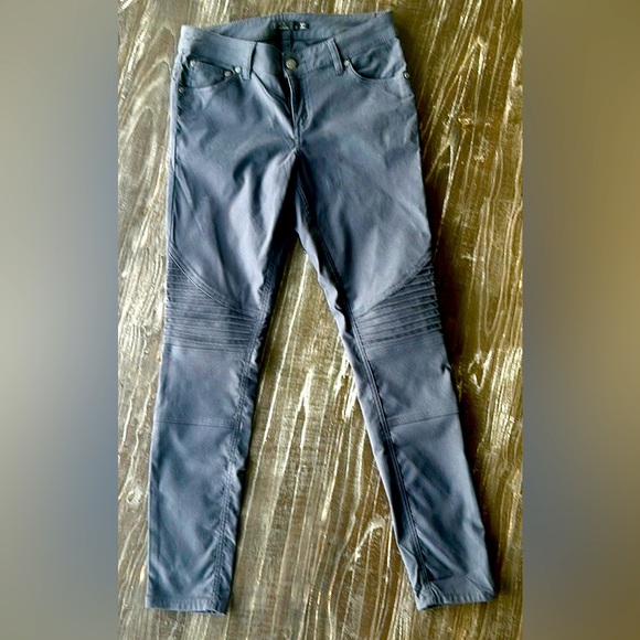 Prana Brenna moto pants, charcoal size 6 - Picture 5 of 12